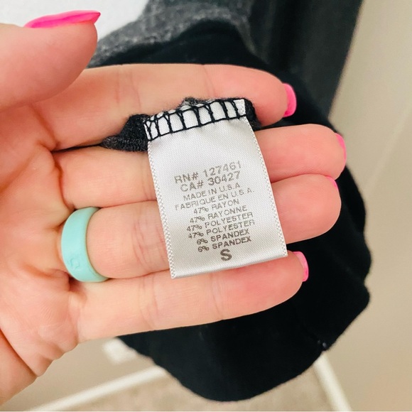 Wildfox Pullover Glitter Heart Sweater Black/White Sz Small - Picture 5 of 10